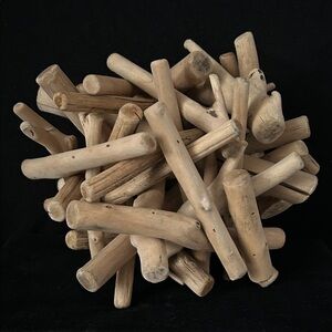 Rustic Driftwood Art Sculpture